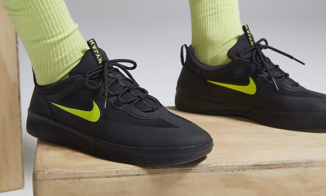 Nike SB Nyjah Free 2 Black Cyber BV2078-005 Release Date Info