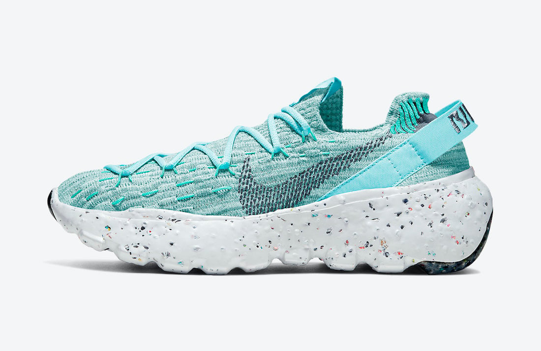 Nike Space Hippie 04 Coming Soon in Aqua