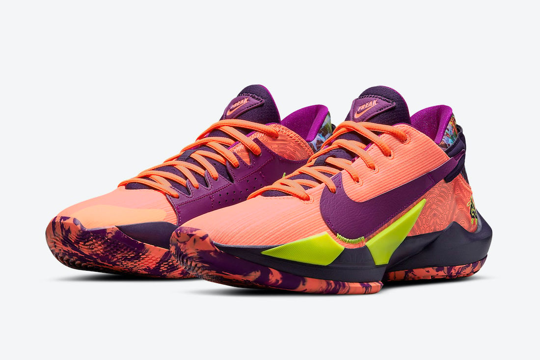 Nike Zoom Freak 2 Bright Mango CW3162-800 Release Date Info