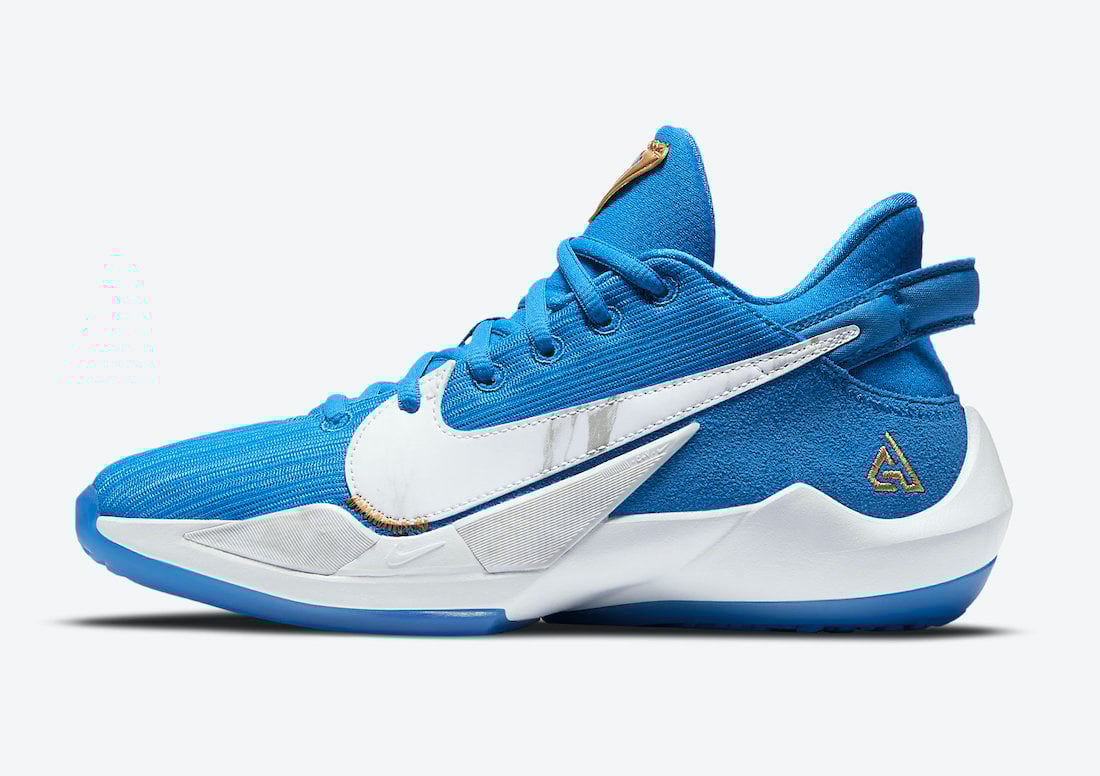 Nike Zoom Freak 2 GS Signal Blue CZ4177-408 Release Date Info