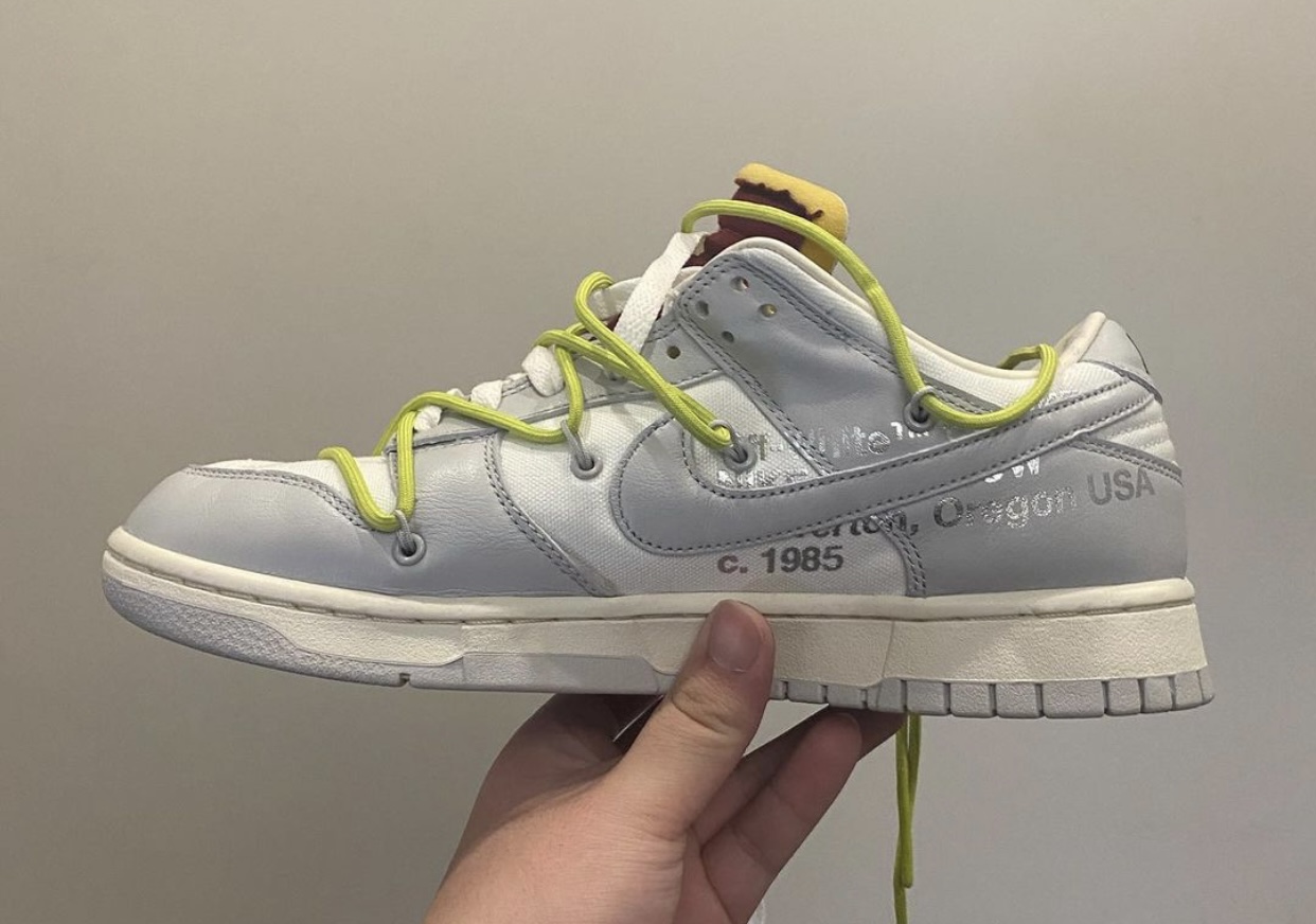 Off-White Nike Dunk Low 08 of 50 Release Date