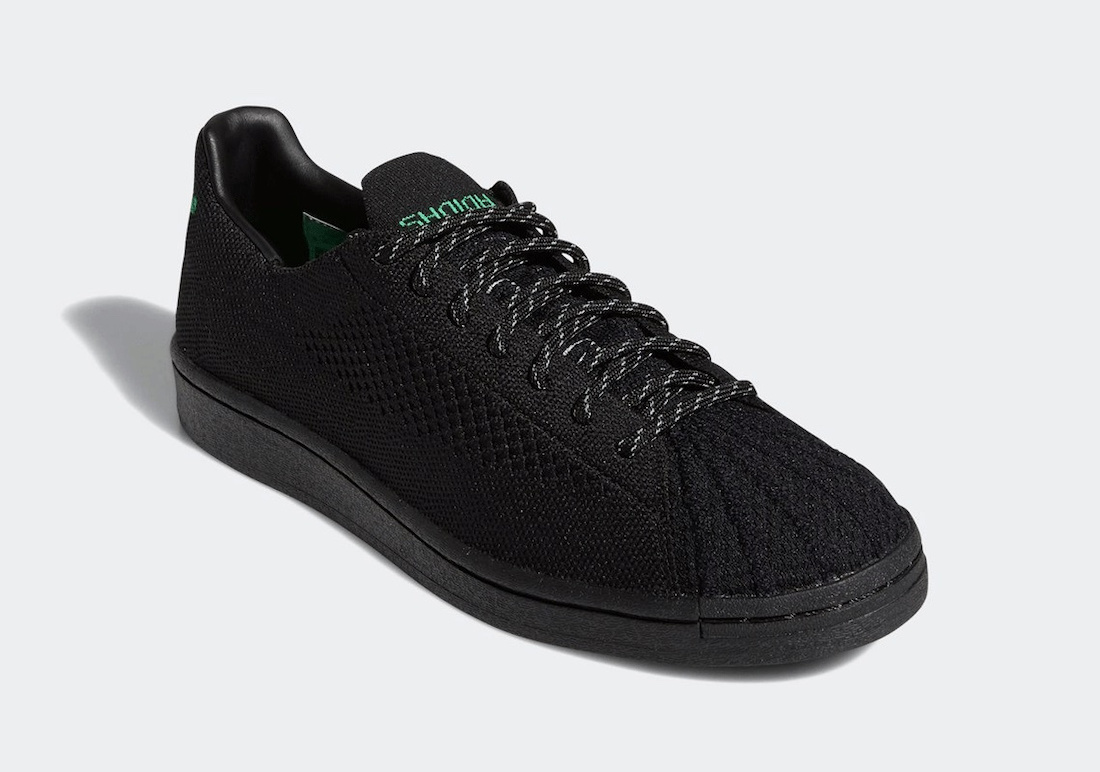 Pharrell adidas Superstar Primeknit Black GX0195 Release Date Info