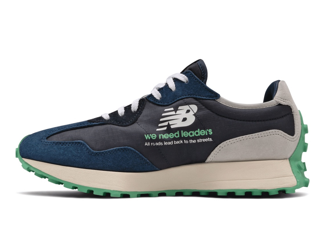 Public School Chow New Balance 327 WE NEED LEADERS Release Date Info