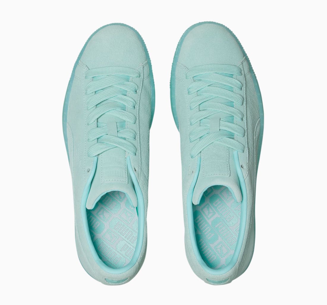 Puma Suede Classic Mono Iced Aruba Blue Release Date Info