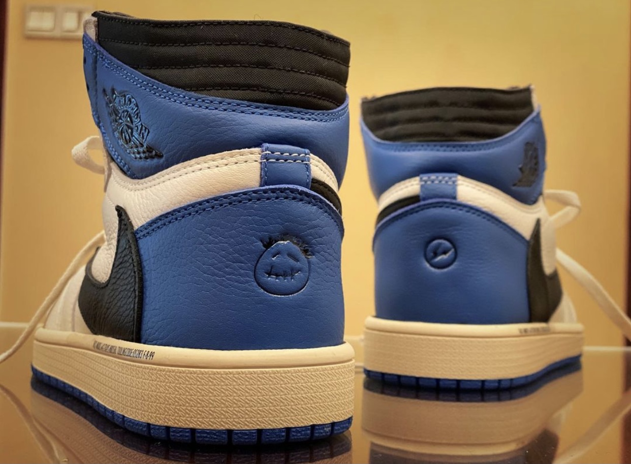Travis Scott Fragment Air Jordan 1 High Military Blue Release Date Info Sneakerfiles