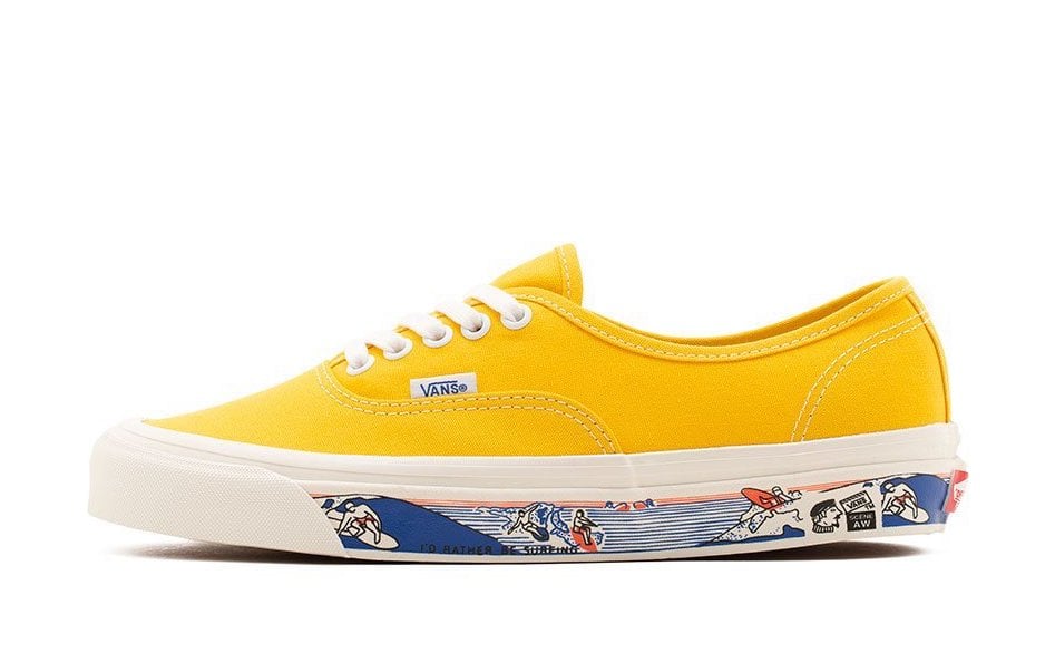 Vans Anaheim Factory Authentic 44 DX Yellow Release Date Info