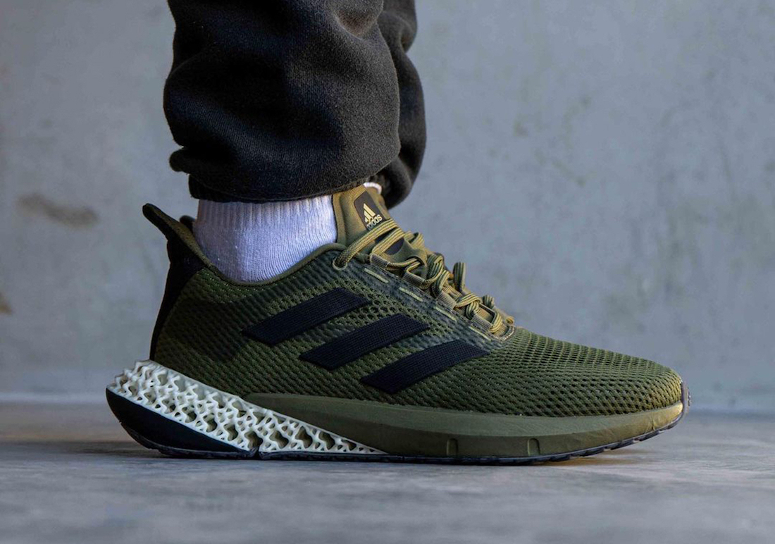 adidas 4D Kick Olive Green Q46219 Release Date Info