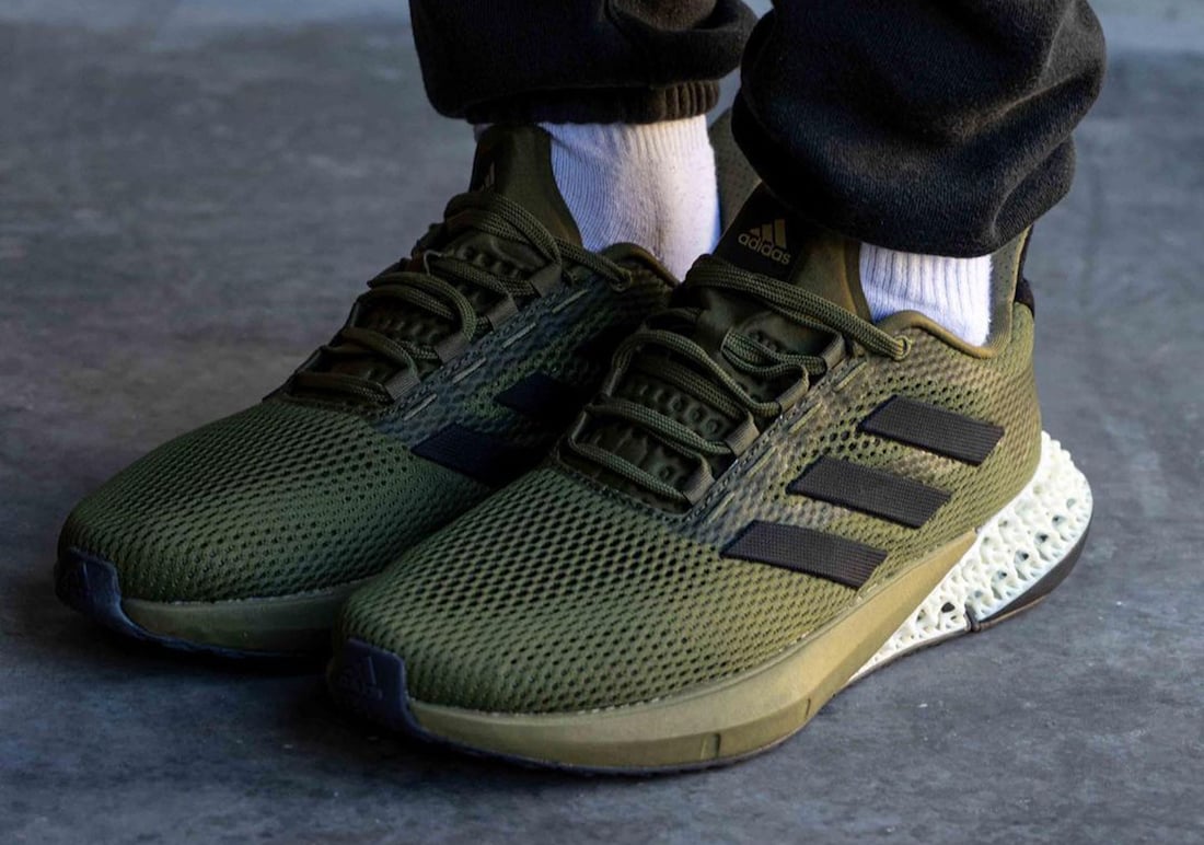 adidas 4D Kick Olive Green Q46219 Release Date Info