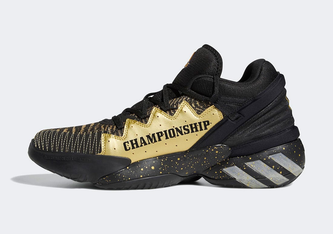 adidas DON Issue 2 Black Gold FX7108 Release Date Info