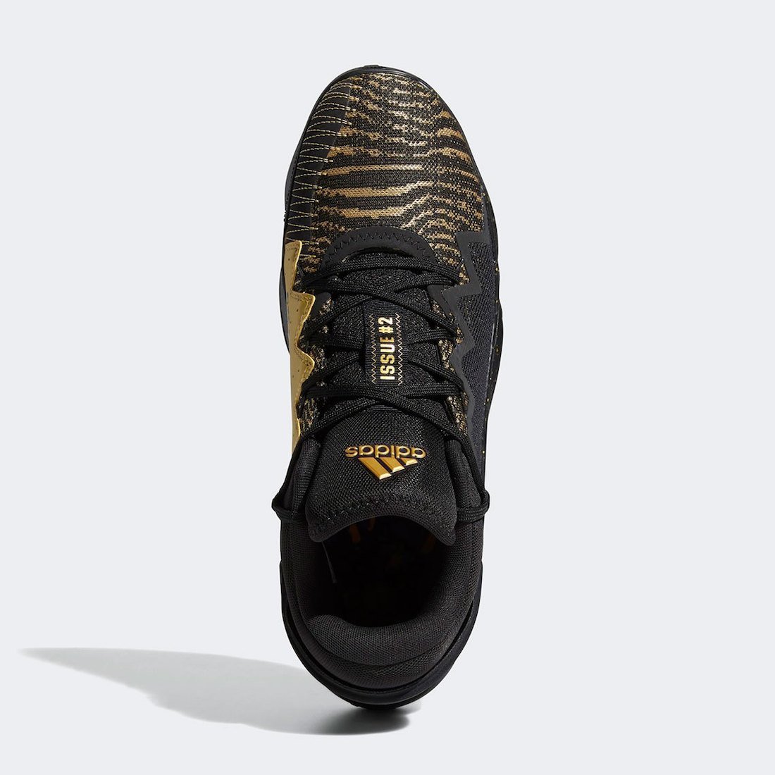 adidas DON Issue 2 Black Gold FX7108 Release Date Info