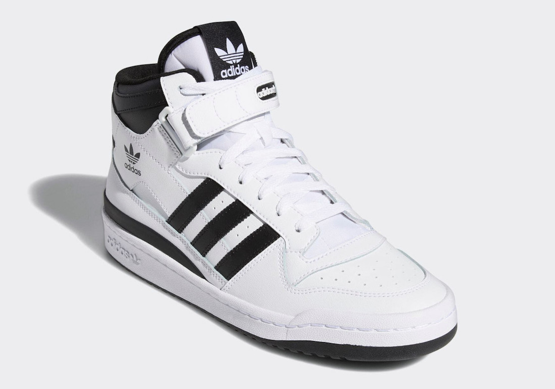 adidas Forum Mid White Black FY7939 Release Date Info