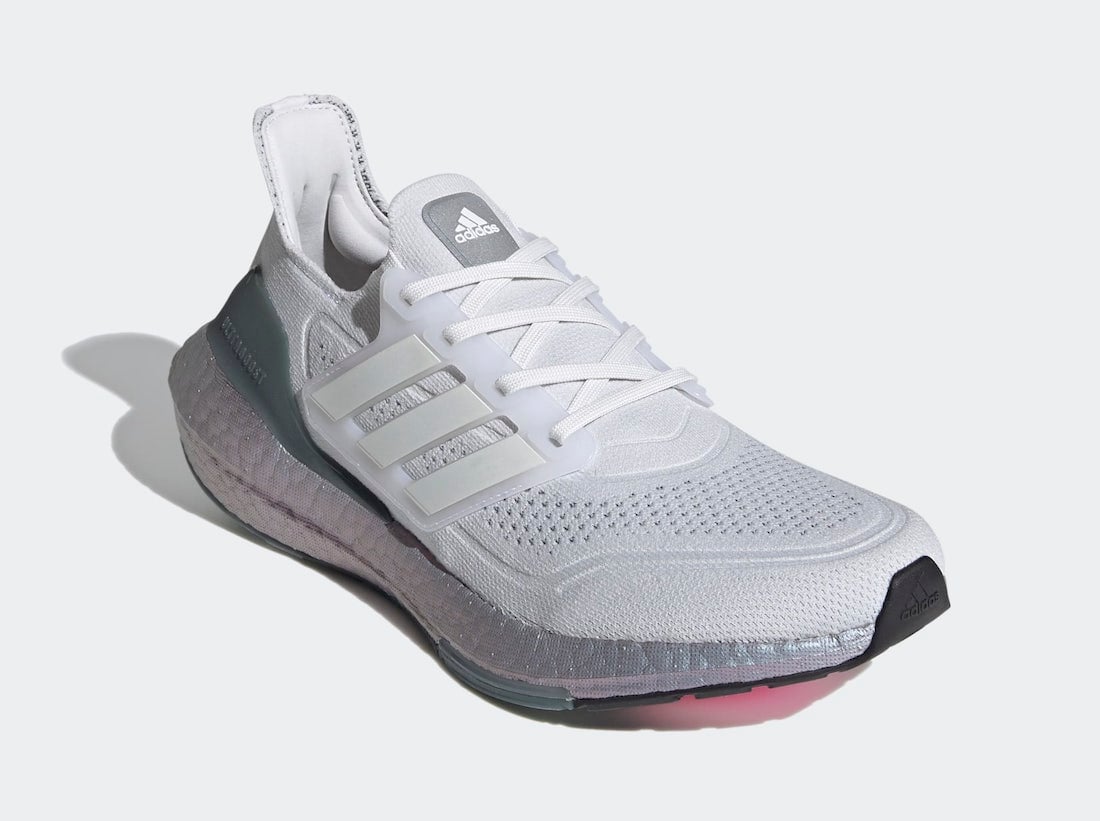 adidas Ultra Boost 2021 Crystal White Hazy Green FY0383 Release Date Info