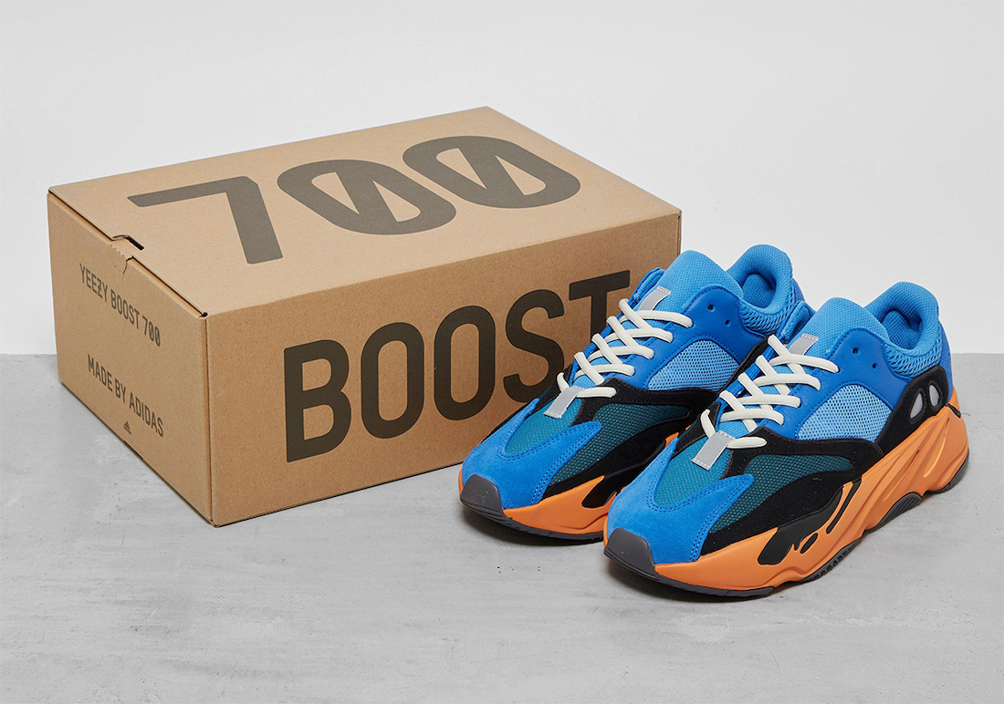 adidas Yeezy Boost 700 Bright Blue Orange GZ0541