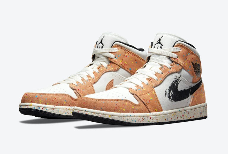 Air Jordan 1 Mid SE Brushstroke DA8005100 Release Date Info SneakerFiles