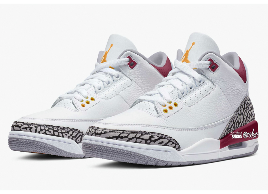 Air Jordan 3 Cardinal 2022 Release Date Info