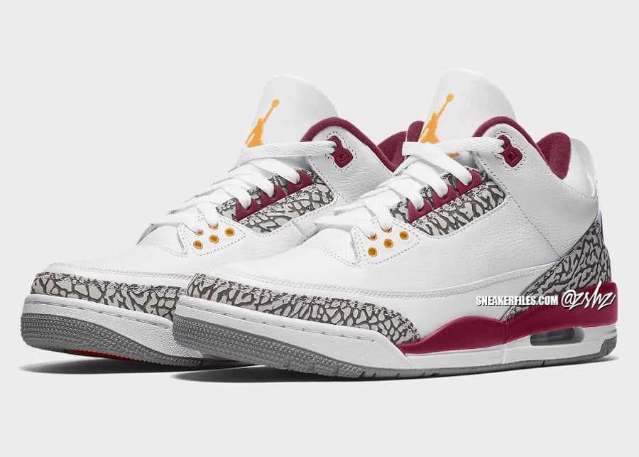 Air Jordan 3 Cardinal 2022 Release Date