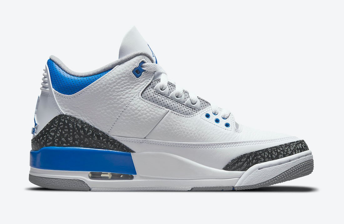 Air Jordan 3 Racer Blue CT8532-145 Release Info Price