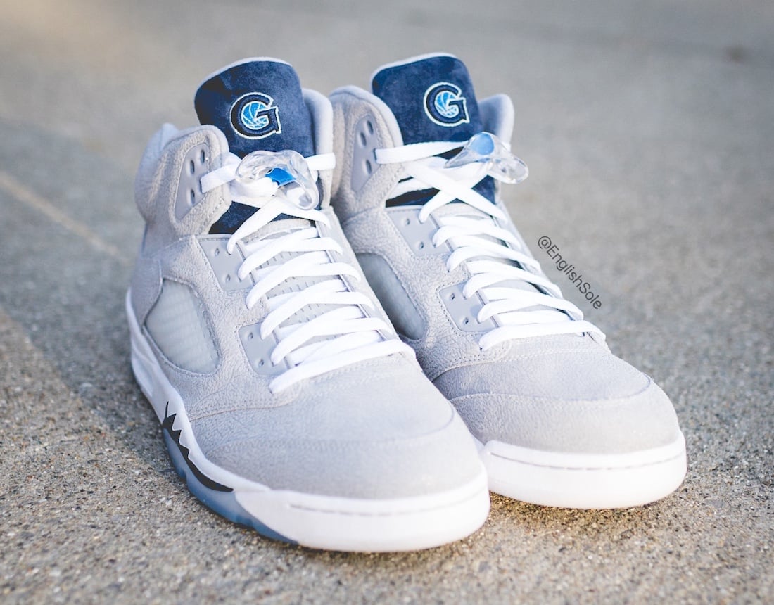 Air Jordan 5 Georgetown Hoyas 2021 PE