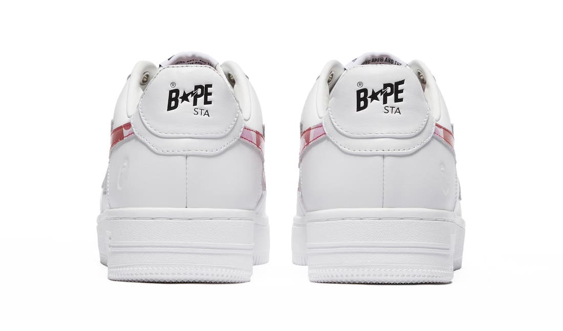 Bape Sta White Pink Camo Release Date