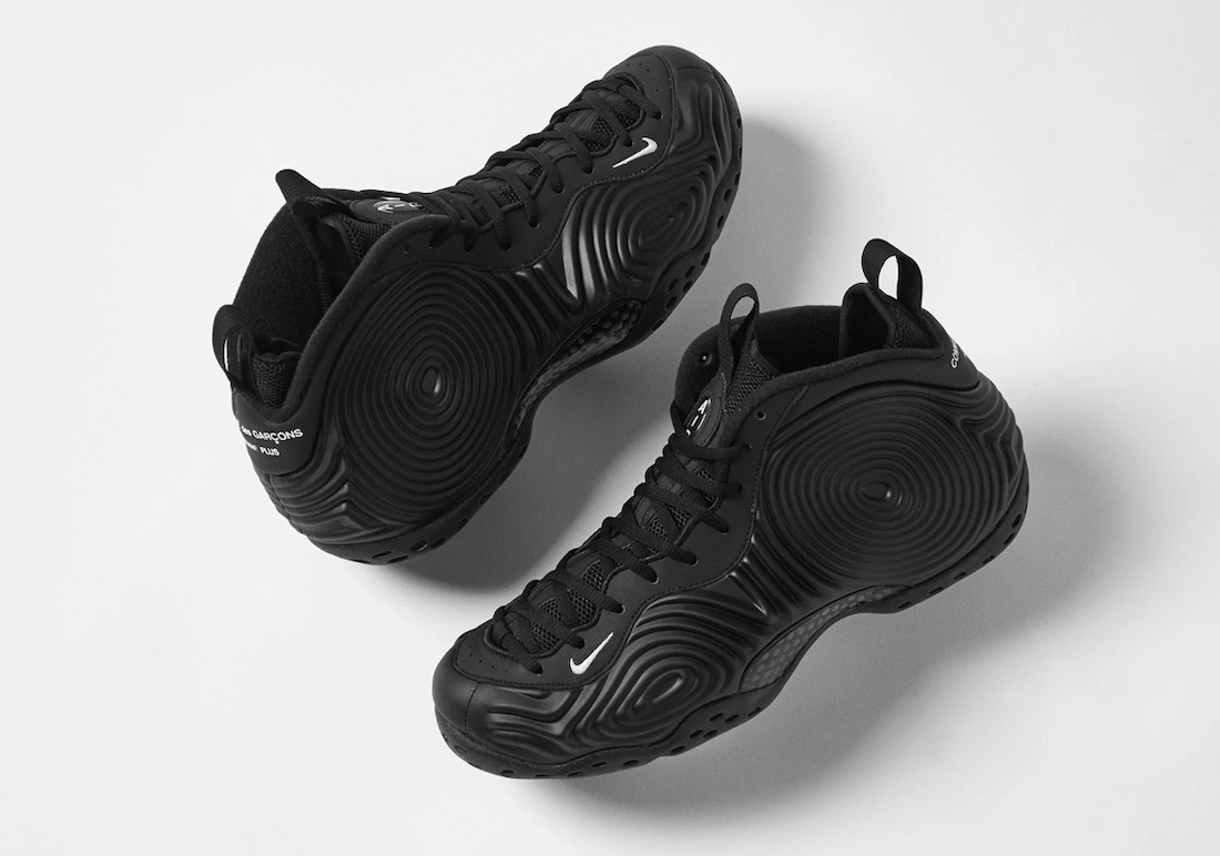 CDG Nike Air Foamposite One Black DJ7952-001 Release Date