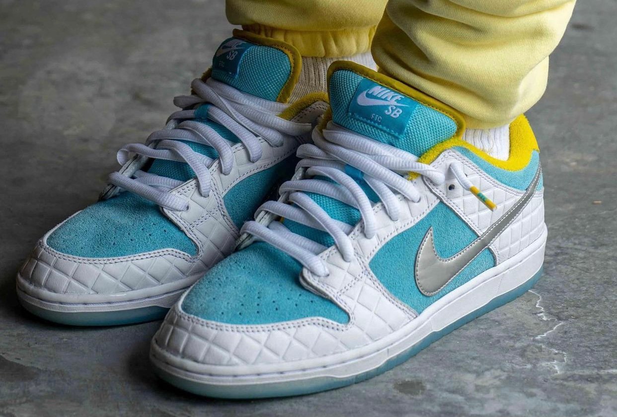 FTC Nike SB Dunk Low DH7687-400 2021 On-Feet