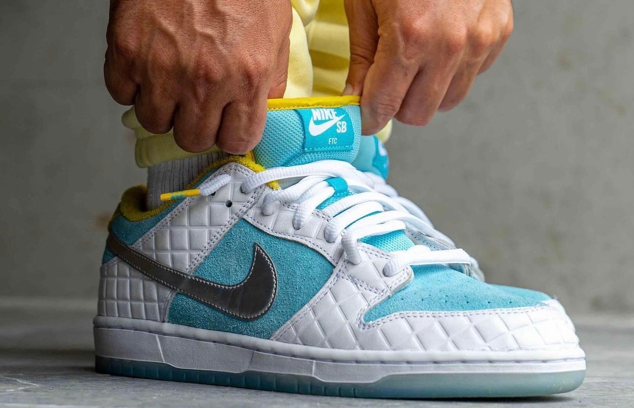 FTC Nike SB Dunk Low DH7687-400 2021 On-Feet