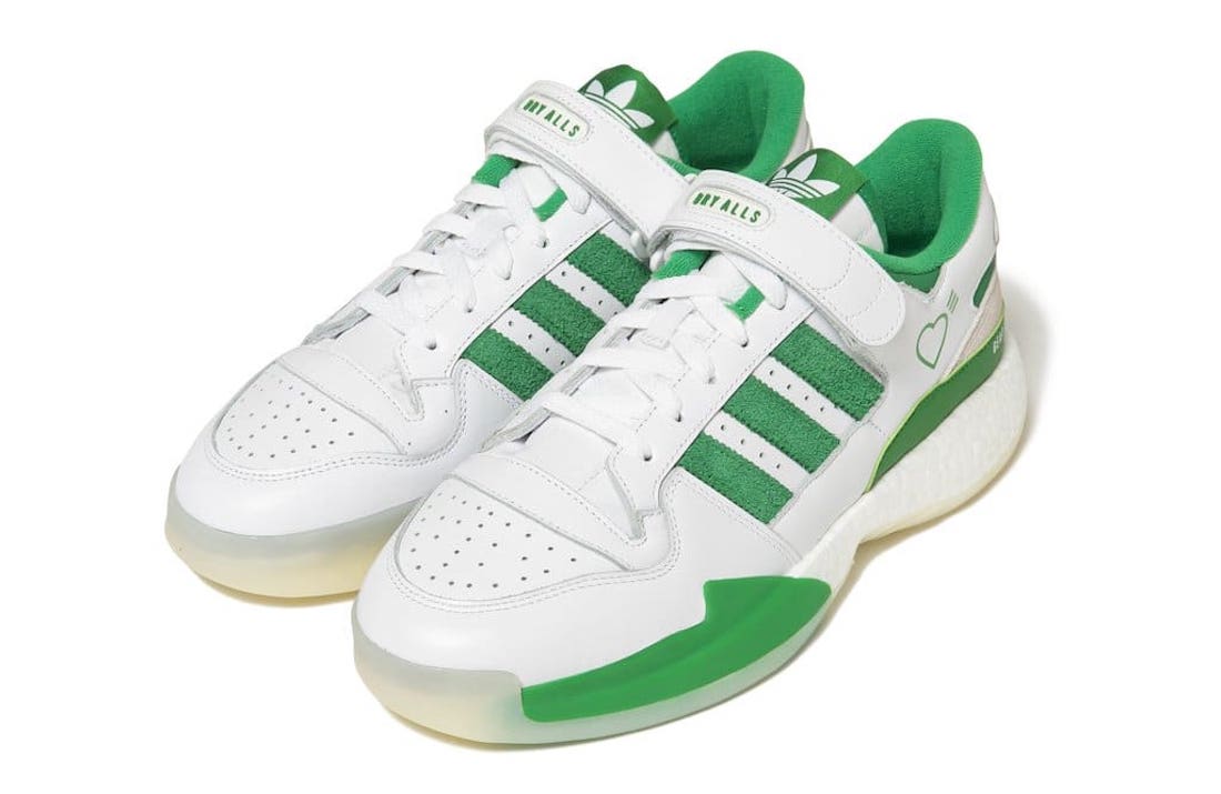 Human Made adidas Forum Low White Green Release Date Info