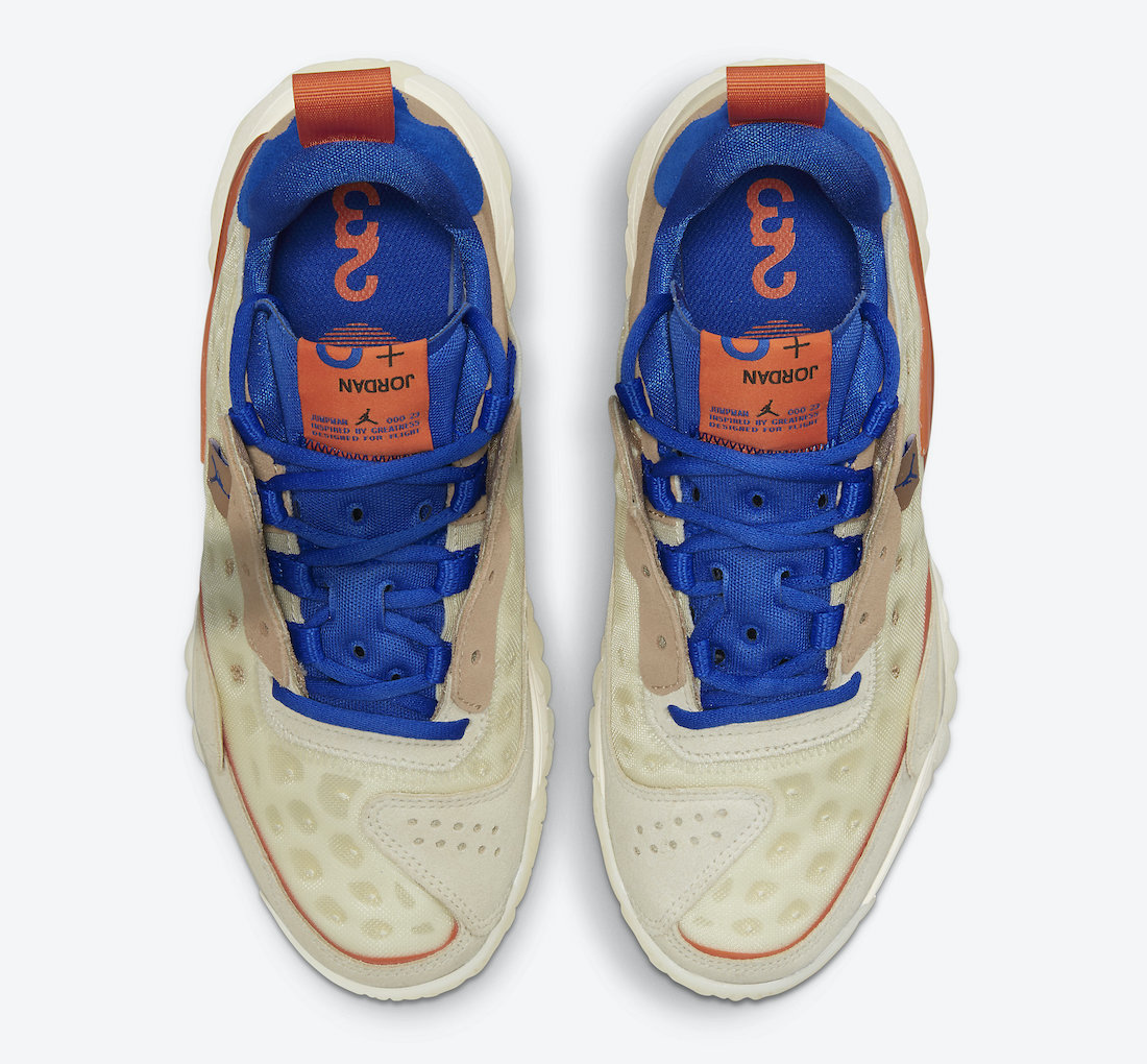 Jordan Delta 2 Orange Royal Blue CW0913-101 Release Date Info