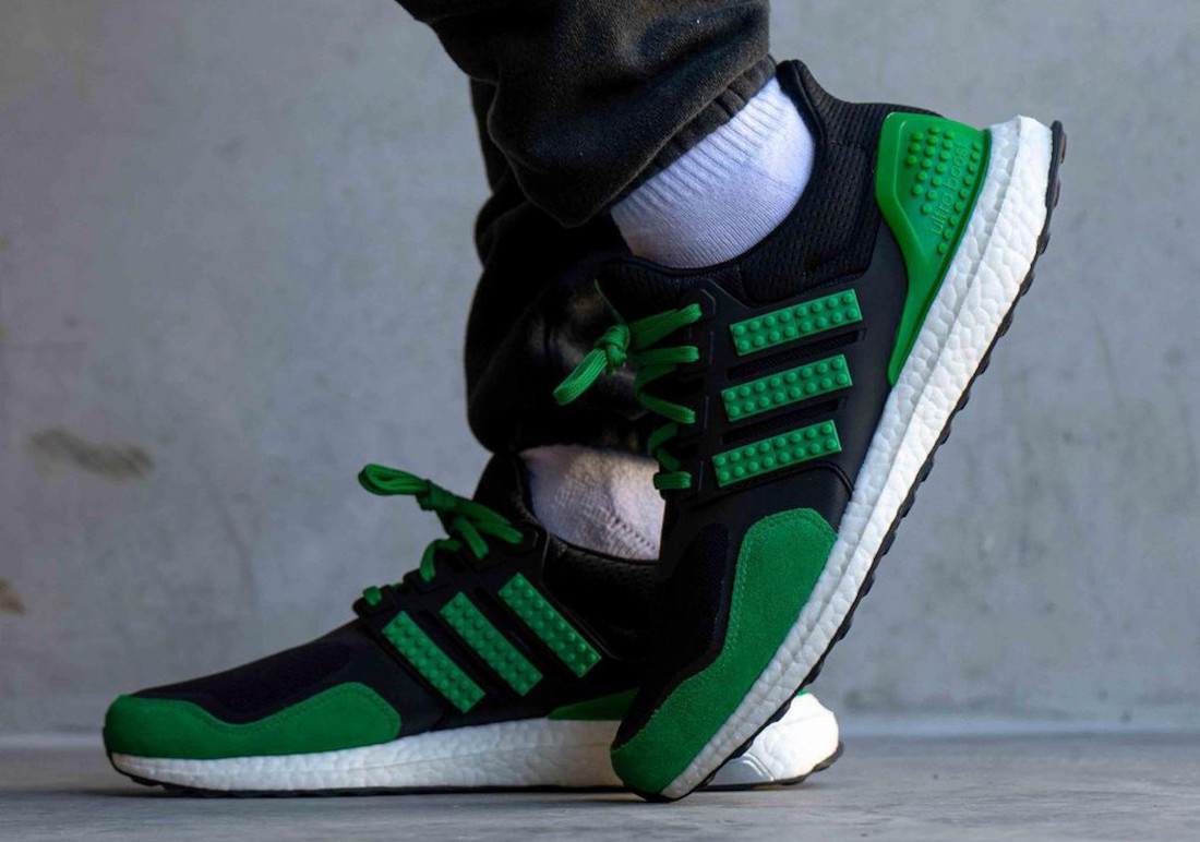 LEGO adidas Ultra Boost Black Green Release Date Info