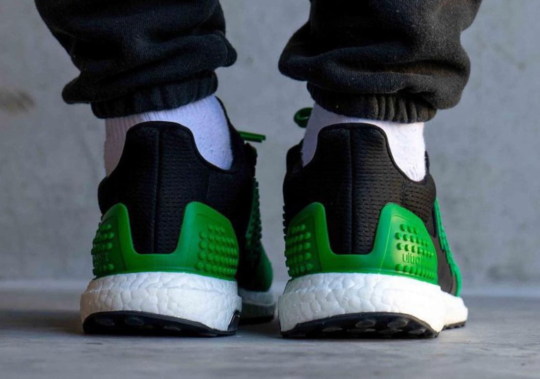 LEGO adidas Ultra Boost Black Green Release Date Info