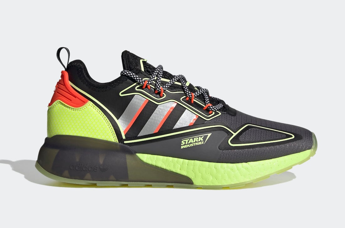 Marvel adidas ZX 2K Boost Star Industries H02559 Release Date Info