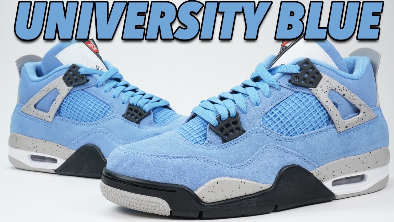 Video: Air Jordan 4 ‘University Blue’