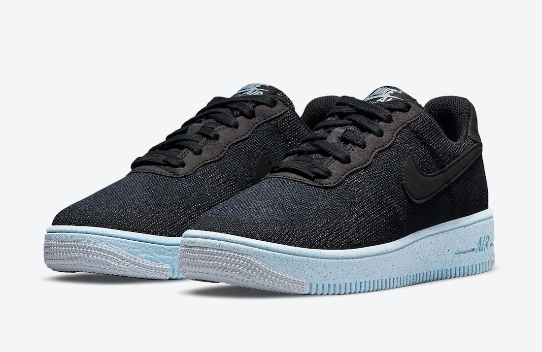 Nike Air Force 1 Crater Flyknit in Black Releases in May