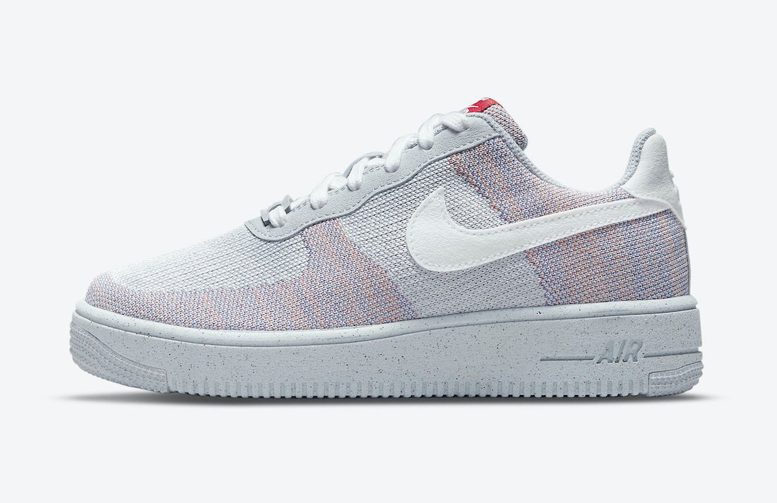 Nike Air Force 1 Crater Flyknit Wolf Grey DH3375-002 Release Date Info
