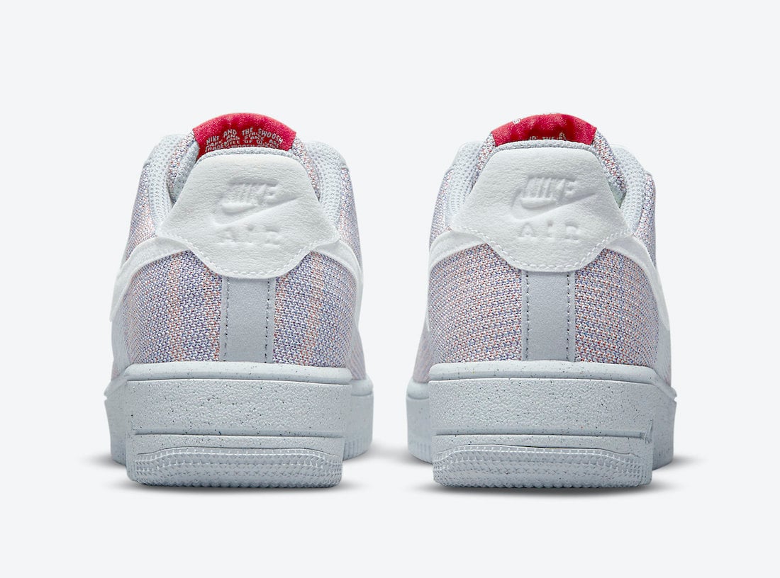 Nike Air Force 1 Crater Flyknit Wolf Grey DH3375-002 Release Date Info