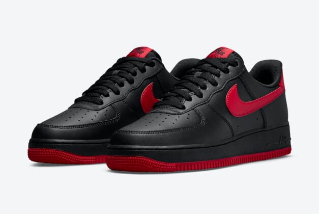 Nike Air Force 1 Low Black Red DC2911-001 Release Date Info | SneakerFiles