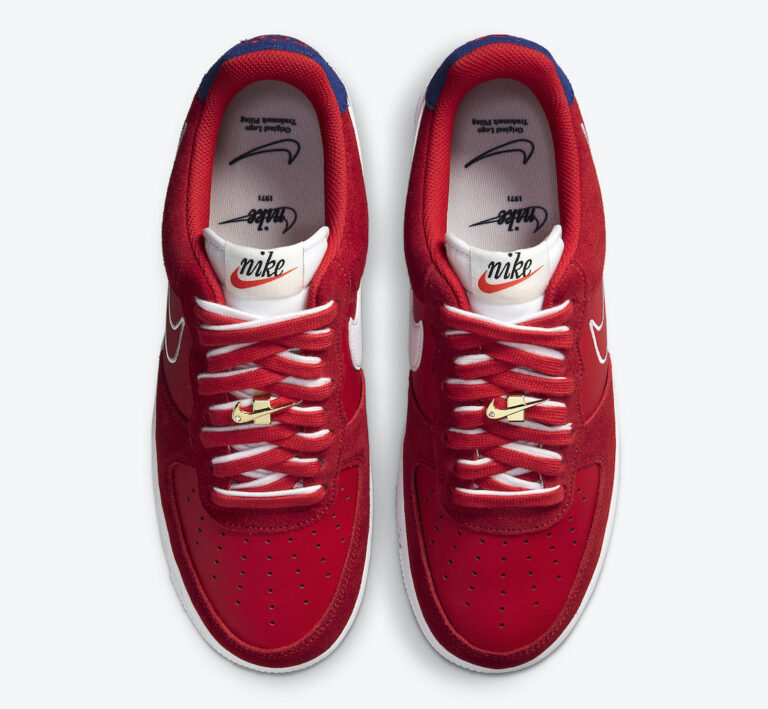 Nike Air Force 1 Low First Use University Red DB3597-600 Release Date ...