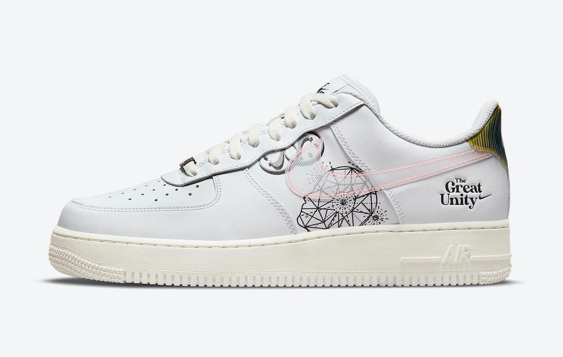 Nike Air Force 1 Low The Great Unity DM5447-111 Release Date Nike Air Force 1 Low The Great Unity DM5447-111 Release Date
