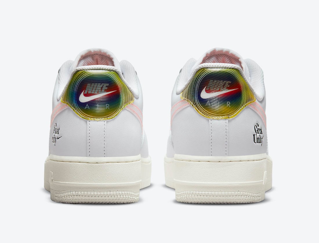 Nike Air Force 1 Low The Great Unity DM5447-111 Release Date Nike Air Force 1 Low The Great Unity DM5447-111 Release Date