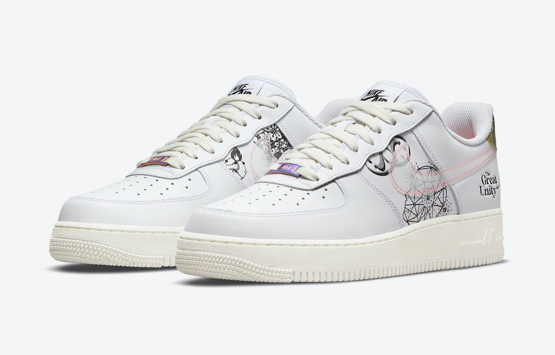 Nike Air Force 1 Low The Great Unity DM5447-111 Release Date Info ...