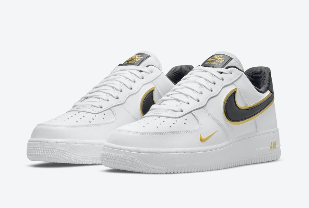 Air Force 1 Low White Black Swoosh