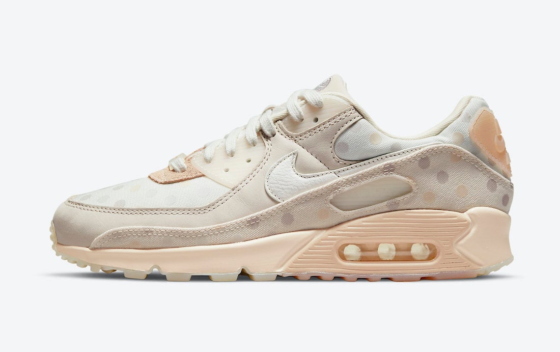 Nike Air Max 90 Shimmer Sail Desert Sand Pale Ivory CZ1929-200 Release Date Info