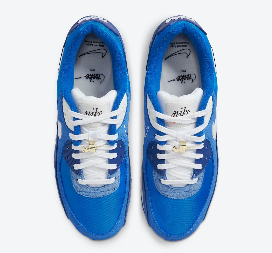 Nike Air Max 90 Signal Blue First Use DB0636-400 Release Date Info
