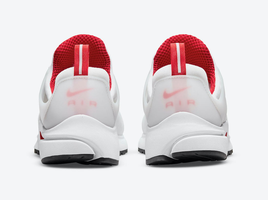 Nike Air Presto White Red DM8678-100 Release Date Info
