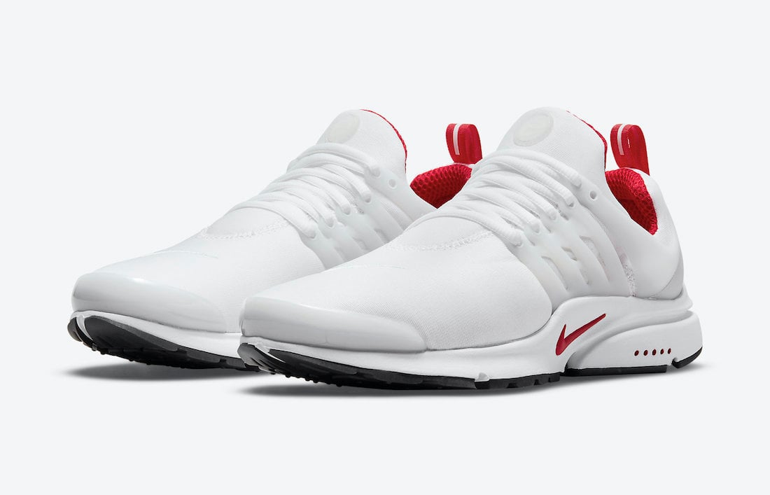 Nike Air Presto Launching in White and Red