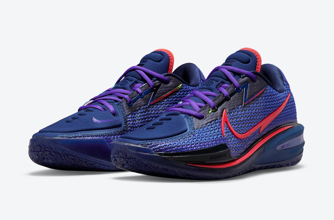 Nike Air Zoom GT Cut in Navy and Red
