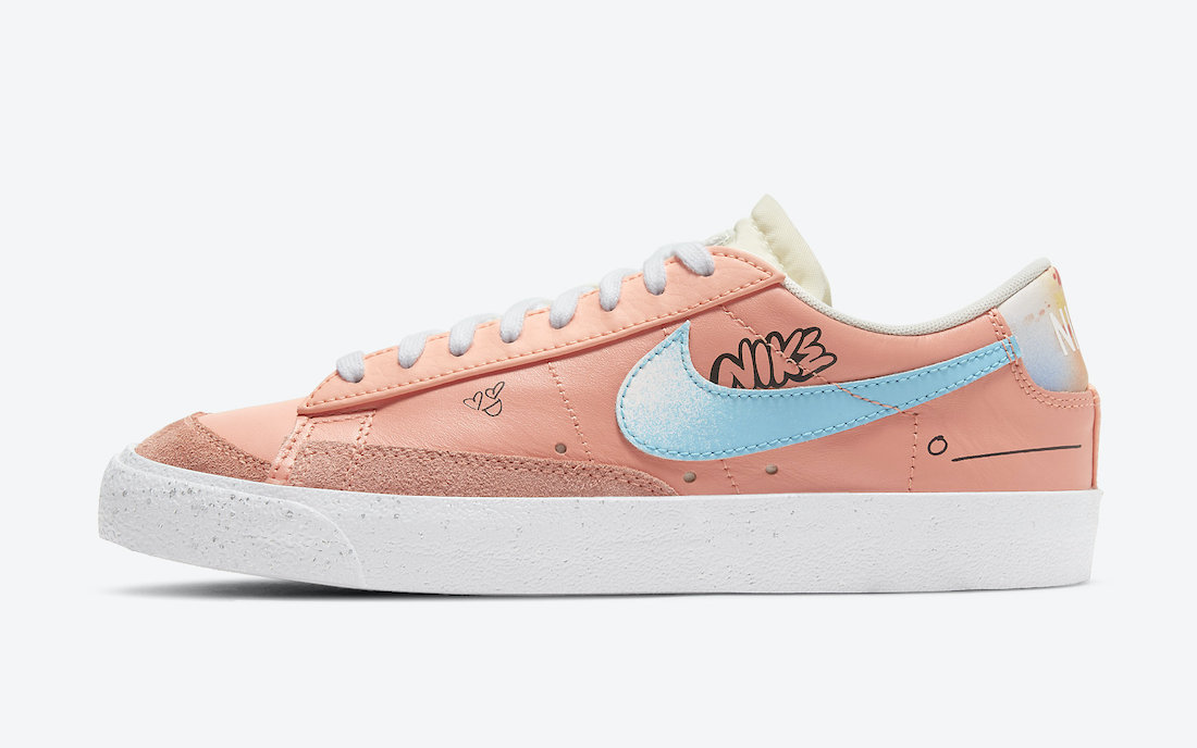 Nike Blazer Low 77 WMNS Ecstasy Crimson DJ4281-641 Release Date Info