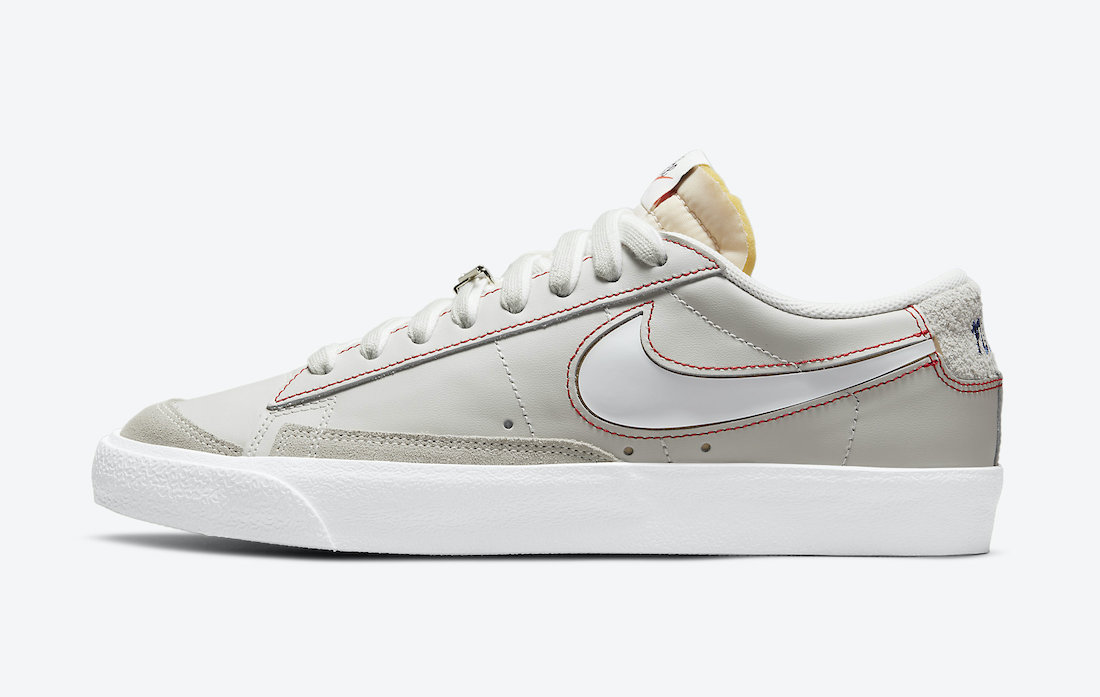 Nike Blazer Low Grey White DH4370-002 Release Date Info