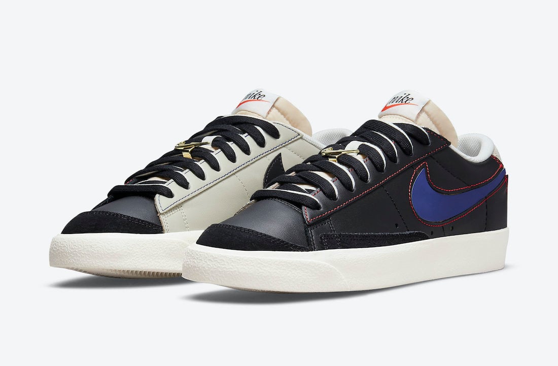 Another Nike Blazer Low Releasing for the Swoosh with Removable Logos