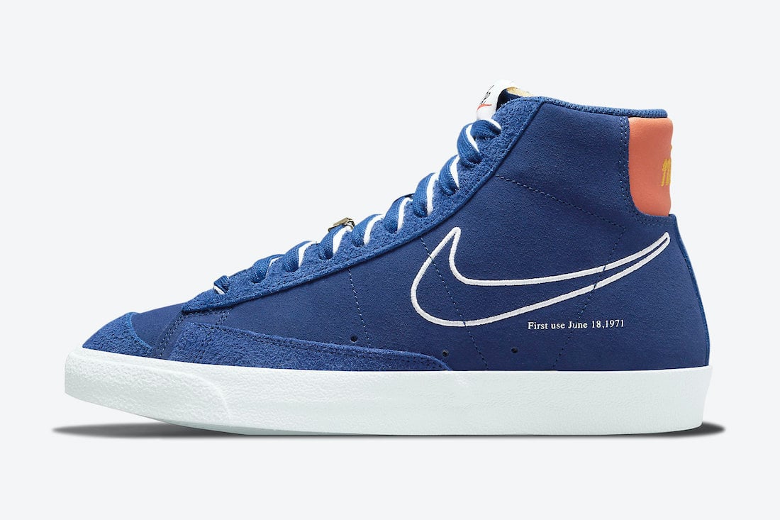 Nike Blazer Mid 77 First Use Deep Royal Blue DC3433-400 Release Date Info